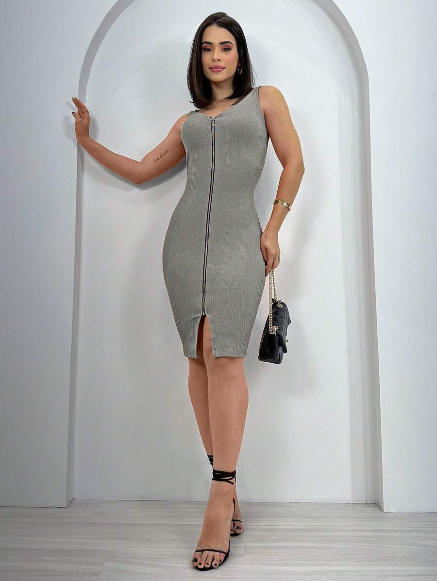 Swisz Women Dresses - Grey - View 1