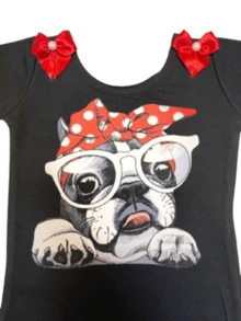 Young Girls Blouses - Đỏ - Xem 2