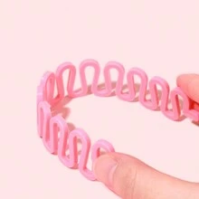 2pcs Hair Braiding Tool Set, With Tail Comb, Hairpins, And Fishbone Braider For Home Hair Styling - Multicolor - View 4