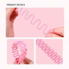 2pcs Hair Braiding Tool Set, With Tail Comb, Hairpins, And Fishbone Braider For Home Hair Styling - Multicolor - View 5