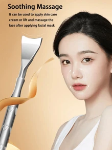 1 件面部清洁工具，不锈钢黑头工具，面部护理美容，用于去除死皮细胞和皮脂，手动面部毛孔清洁和去角质工具，适合家庭和沙龙使用面部清洁、面部刷、包、收纳盒、收纳 - 查看 2