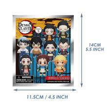 1个Aniplex官方授权盲盒钥匙扣，3D动漫人物系列1，包含Yushiro等可爱角色，可收藏的神秘盲盒，PVC材质，可作包夹，适合粉丝收藏，可作背包配件，也可作节日礼物，送给母亲、父亲、毕业生和老师的礼物。 - Series 3 - 查看 4