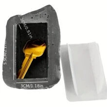 Secure Your Spare Keys With This Unique Fake Rock Key Hider - A Perfect Gift Idea! - Multicolor - View 3