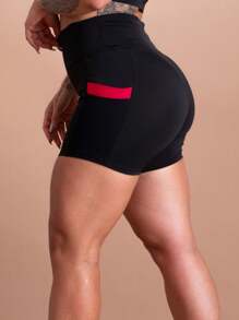 Women Outdoor Shorts - Hồng - Xem 3