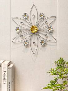 1 件铁艺壁挂装饰适用于卧室、客厅、简约家居装饰墙面装饰、家居装饰、房间装饰、墙壁装饰 - 彩色 - 查看 3