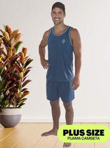 Men Loungewear Sets - 藍色 - 查看 1