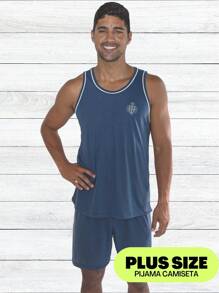 Men Loungewear Sets - 藍色 - 查看 4