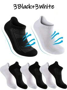 6/10/20/30/50/80 双男士踝袜 M 码和 L 码柔软低帮袜小标签防滑袜