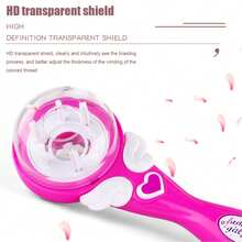 Automatic Hair Braider, Automatic Braiding Device Electric Hair Braiding Machine, Electric Automatic Hair Braiding Device, DIY Magic Hair Styling Tools For Girls Gift - Red - View 7