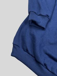 Women Sweatshirts - 藏蓝色 - 查看 4