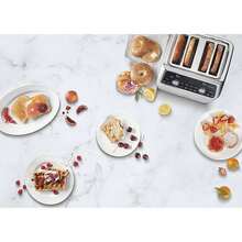 Cuisinart CPT540 4 Slice Motorized Toaster - Stainless Steel - 銀色 - 查看 3