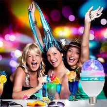 1 Đèn LED bóng ma thuật xoay đầy màu sắc, Đèn tâm trạng không khí pha lê, Đèn sân khấu vũ trường, Đèn tiệc KTV, Bóng đèn có ren E26/E27, Đèn chiếu sáng, Thích hợp để họp mặt tại nhà, tiệc tùng, trang trí phòng, quà tặng cho bạn bè và lễ hội - trắng - Xem 8