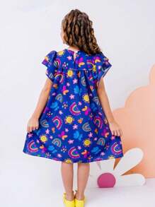 Young Girls Dresses - 青碧色 - 查看 3