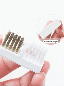 30 Holes Nail Art Drill Bits Storage Holder Grinding Polish Head Display Organizer Nail Art Tool 2 In 1 Sanding Head Brush - Multicolor - View 6