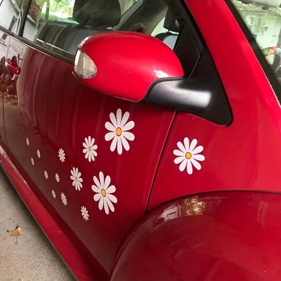 14 Girasoles, disfrutando de la belleza de la vida, calcomanías y pegatinas para coches, motos y cualquier superficie lisa