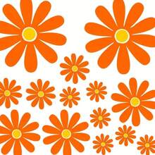 14 Girasoles, disfrutando de la belleza de la vida, calcomanías y pegatinas para coches, motos y cualquier superficie lisa