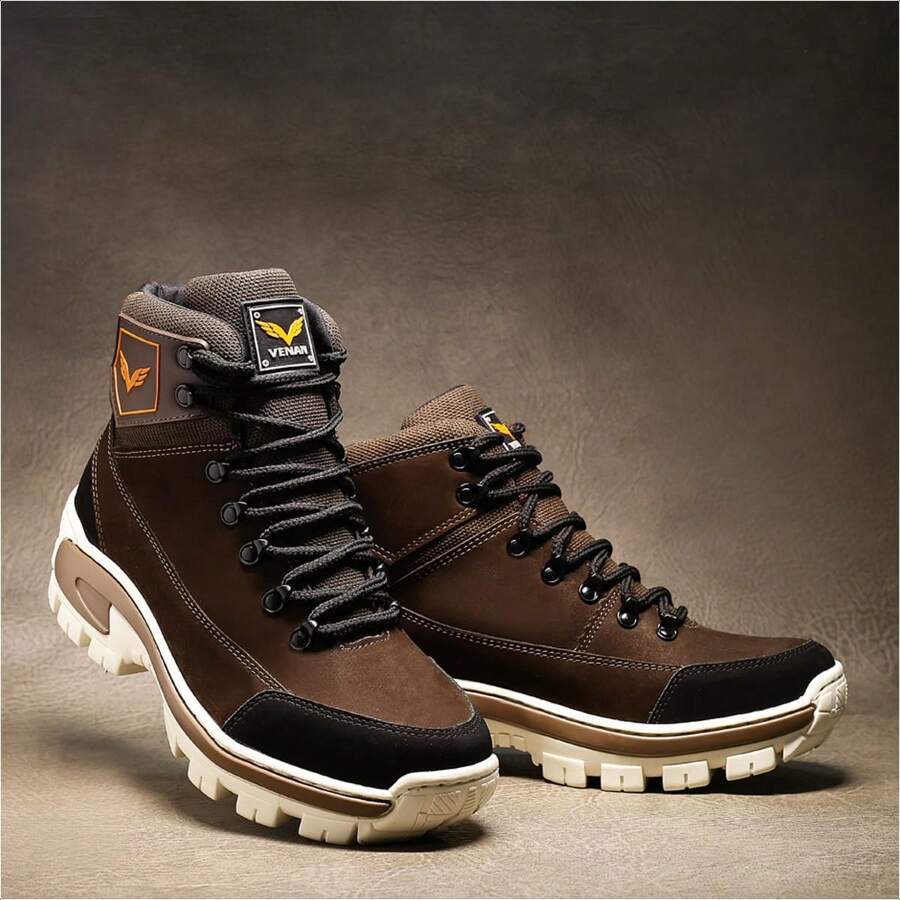 Men Boots - Café integral - Ver 1