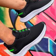 Men Sneakers - 綠色 - 查看 3