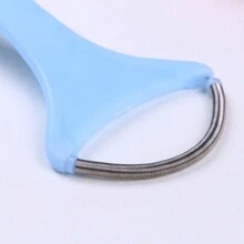1 pièce Outil de fil à ressort unique pour épilation du visage, outil de nettoyage pour l'épilation des poils du visage - Multicolore - Voir 3
