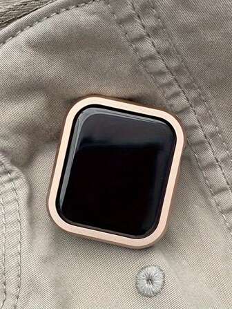 1pc Metal Case Compatible With Apple Watch Series 9 8 7 41mm 45mm Aluminium Alloy Bumper Cases Compatible With Apple Watch 6 5 4 SE 40mm 44mm Frame Protective Cover Apple Watch Accessories