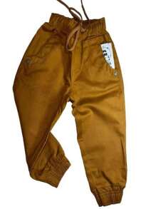 Young Boys Pants - 駝色 - 查看 3