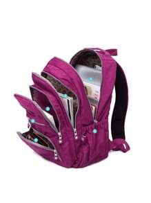 Women Functional Backpacks - Màu đỏ tím - Xem 4