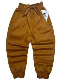 Young Boys Pants - 駝色 - 查看 1