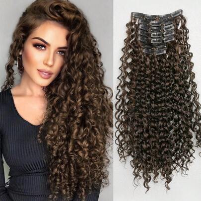 Clip In Hair Extens…