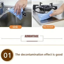 50pcs Disposable Kitchen And Bathroom Cleaning Towels - Disposable And No-Wash Cleaning Cloth For Utensils And Surfaces - Convenient & Effective Cleaning Tool - Multicolor - View 7