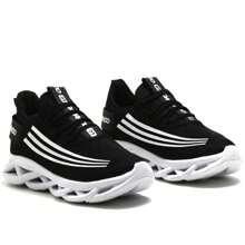 Men Sneakers - Đen và trắng - Xem 5