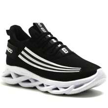 Men Sneakers - Đen và trắng - Xem 3