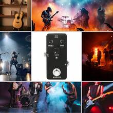 Guitar Effect Pedals True Bypass Effect Pedalboard Guitar Part Booster Pedal - Black - View 5