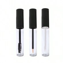 1PC Empty Black Mascara Tube Eyeliner And Lip Gloss Tubes Eyelash Cream Container Bottle, Portable Accessories Storage