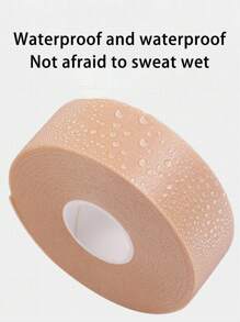 1卷凝胶鞋跟垫，吸盘式鞋跟垫，足部护理垫，隐形防摩擦贴，鞋跟防刮贴，耐磨足垫，防水气泡贴，防止摩擦，促进压力平衡，适用于高跟鞋、皮鞋，透气，带孔鞋跟垫，鞋跟踝部防滑垫，魔术贴 - 米色 - 查看 4