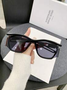 Kính thời trang phân cực mới dành cho nữ, Kính thời trang cao cấp có thiết kế cá nhân hóa, thích hợp đeo hàng ngày và đi nghỉ, 1 cặp - màu đen - Xem 5