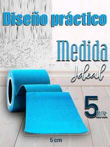 Cinta Kinesiologica, para Proteccion Muscular, Cinta Respirable Deportiva - azul real - Ver 2