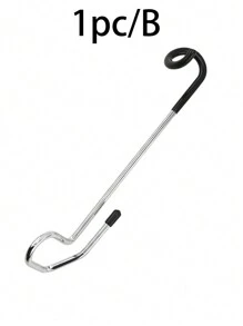 1个多功能防滑露营挂钩，用于悬挂灯具、衣物及配件。采用耐用不锈钢材质，适合户外使用。露营用品 - 彩色 - 查看 10