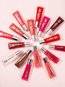 HANDAIYAN Moisturizing Glass Lip Gloss Fruit Color Jelly Lipstick Lip Gloss Lip Oil, 10ml Single Pack - 07 Primrose - Xem 9