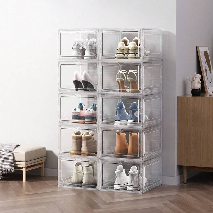 Shoe Boxes - Clear - View 1
