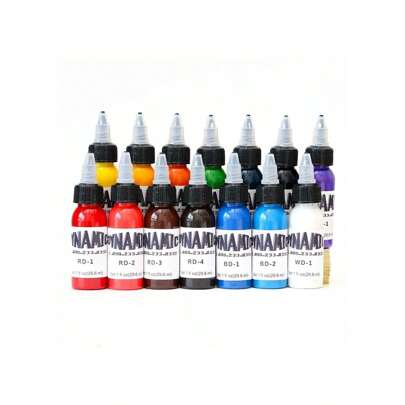 1pc Tattoo Ink 1pc (29.6ml) Standard Pigment Ink For Professional Use, Suitable For Body Art, Tattoo Creation Art, DIY Tattoo, Tattoo Practice