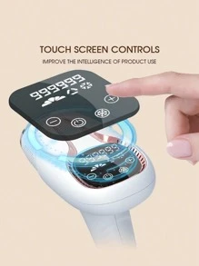 SOKANY Epilator sin dolor, dispositivo de depilación láser, depilación IPL para mujeres y hombres, dispositivo 3 en 1 para eliminación permanente de vello en casa con 5 niveles, 999,990 destellos actualizados, depilador para todo el Body, axilas, espalda, piernas, brazos, cara y línea de bikini, con cable, reduce el crecimiento del cabello - Tipo de Enchufe A USA (110-127V) - Ver 6