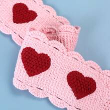 1 chiếc băng đô hình trái tim đáng yêu dành cho nữ - màu đen - Xem 6