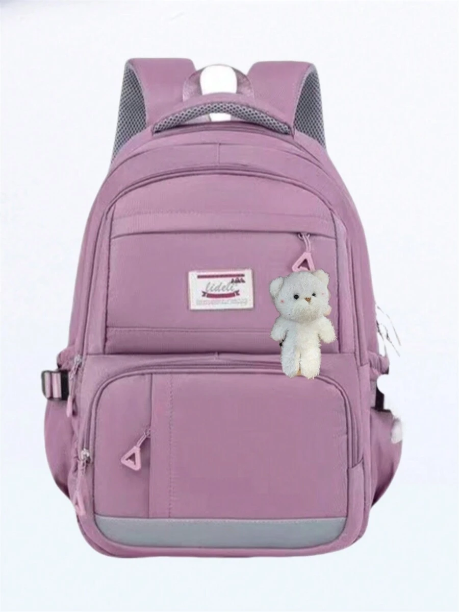 Women Fashion Backpacks - 粉色 - 查看 1