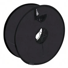 PULUZ 45cm Round Style Macro And Portrait Softbox SpeedLite Flash Light Foldable Diffuser - Black - View 3