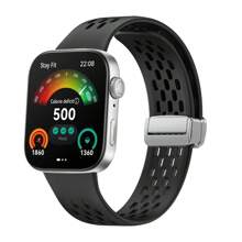 Silikonarmband mit atmungsaktiven Löchern kompatibel mit Huawei Fit 3 Uhr, Fit 3 (Lochstil) als Geschenk für Studenten zum Schulstart
