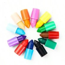 陶笛形狀貯存蠟筆，方形子彈頭油畫蠟筆 - 彩色 - 查看 6