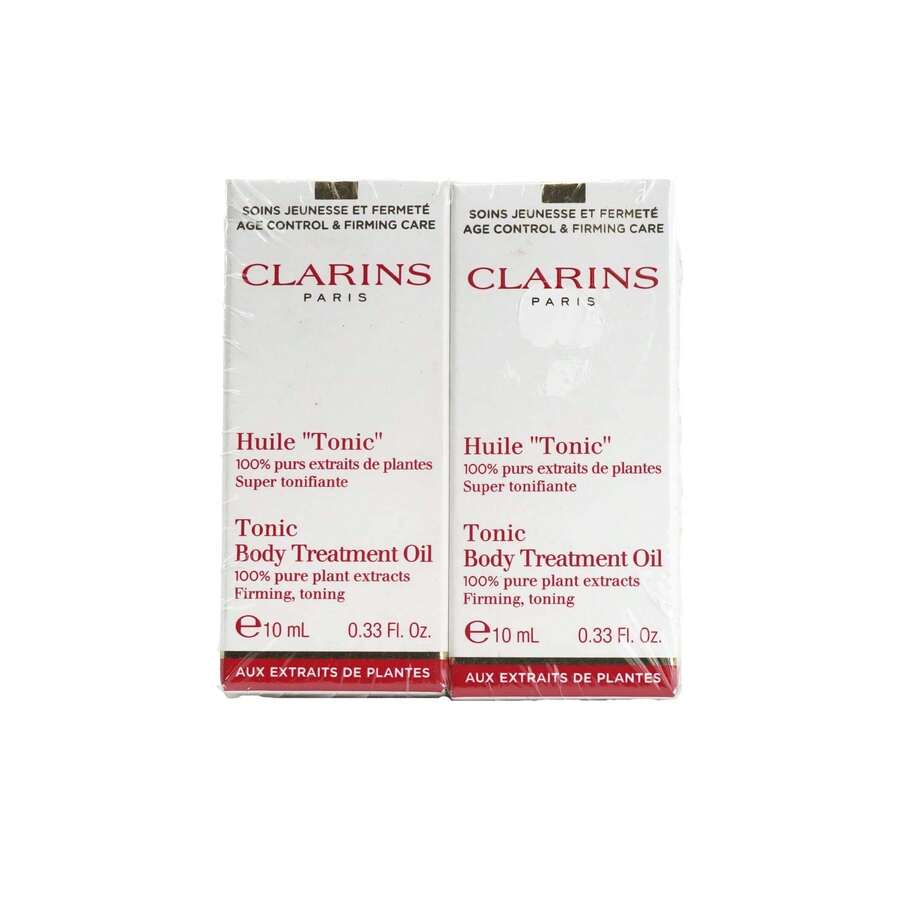 Clarins Dầu Dưỡng Thể Tonic 0,33 OZ Bộ 2 - mặc định - Xem 1