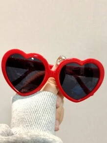 1 件红色 OOTD 多风格性感火焰红可选夏季可爱 Y2K 季节青睐经典颜色年轻女士时尚眼镜带心形水钻装饰万圣节圣诞节时尚基础秋冬女士服装商务休闲礼物 - 紅色 - 查看 21