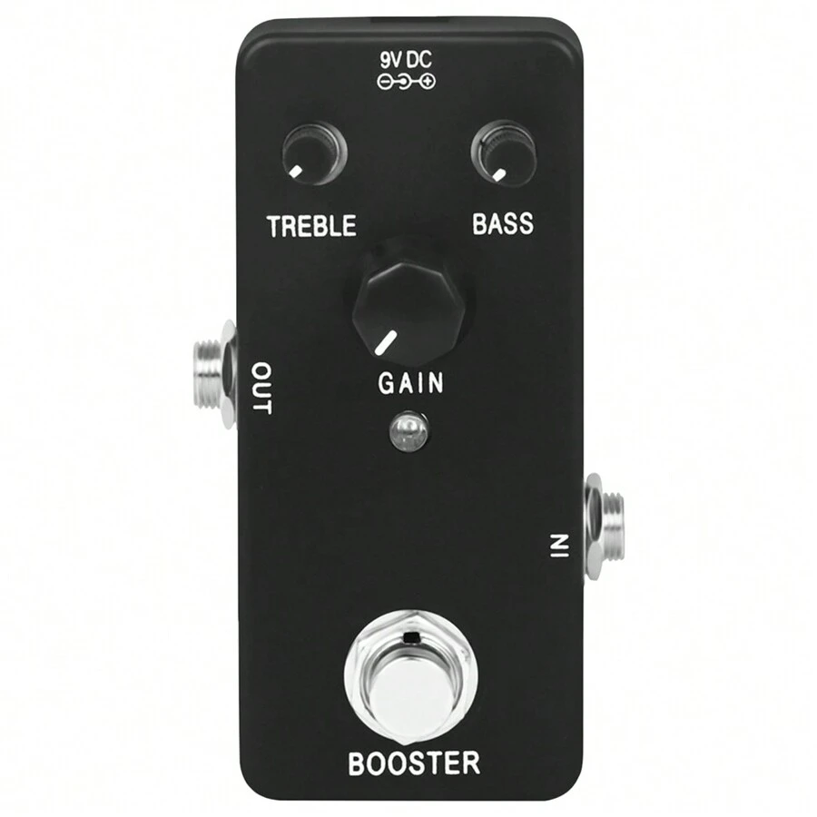 Guitar Effect Pedals True Bypass Effect Pedalboard Guitar Part Booster Pedal - Black - View 1