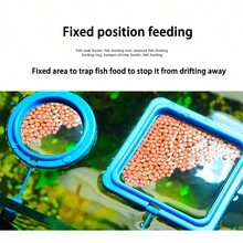 1pcFish Food Feeding RingVòng nuôi cá bể cáVòng cho cá ănVòng nuôi cá nhiệt đớiThức ăn cho cáCung cấp bể cá - Nhiều màu - Xem 4